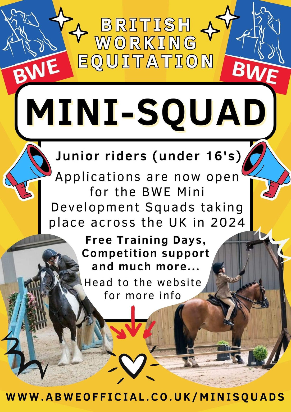 New for 2024 - BWE Mini Squads
