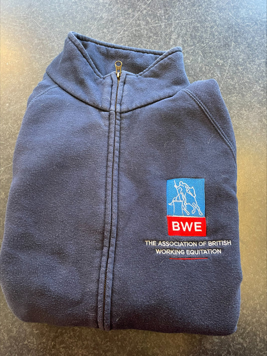 Women's Navy Sweat Jacket